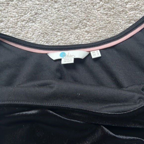 Boden Black Velvet Tee - Picture 12 of 12